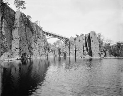 Passaic Falls, 1890-1901 by American Photographer